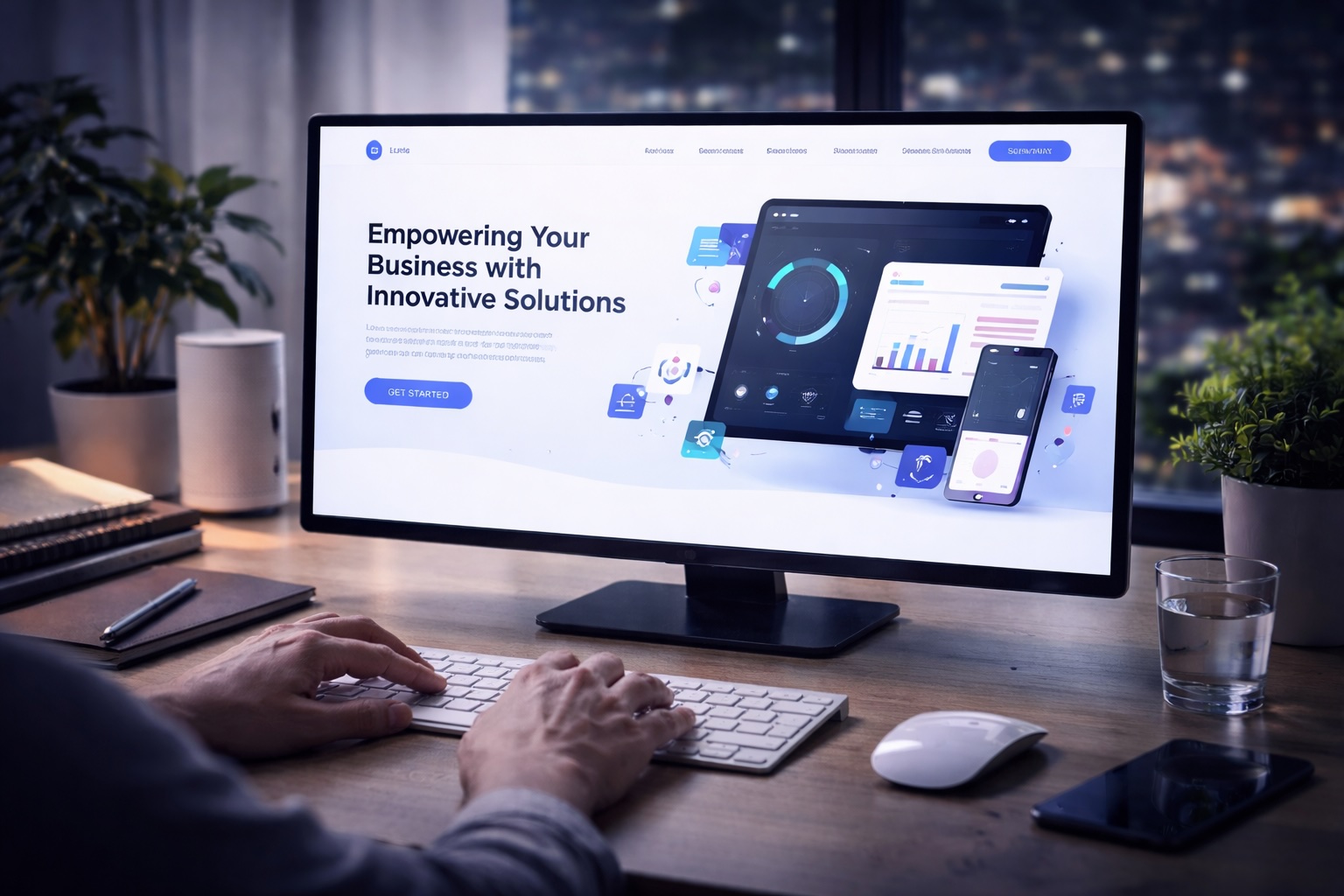 Sitio web que comunica y convierte